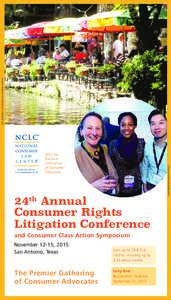 san antonio convention & visitors bureau  24th Annual Consumer Rights Litigation Conference and Consumer Class Action Symposium