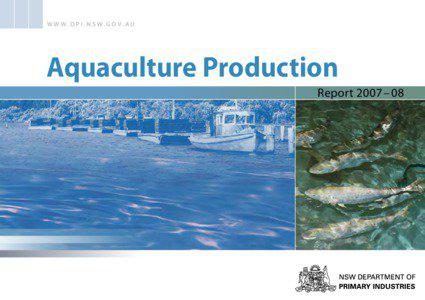 Aquaculture Production Report[removed]