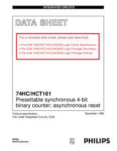 INTEGRATED CIRCUITS  DATA SHEET