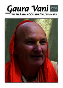 [removed]Sri Sri R adha Govinda Gaudiya Math All Glories to Sri Guru and Sri Gauranga!  Sri Guru Mahima