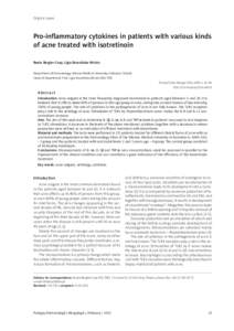 IL1A / Isotretinoin / Tumor necrosis factor-alpha / Interleukin 1 receptor antagonist / Acne vulgaris / Inflammation / CCL2 / TLR 2 / Interleukin / Cytokines / Biology / Anatomy