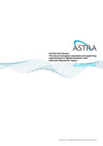 ASTRA Comments to Government Review of Digital TV Multichannels