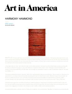 HARMONY HAMMONDDWIGHT HACKETT by jan ernst adlmann