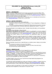 REGLEMENT_CCRS_PLUMESCE2_2014-2015