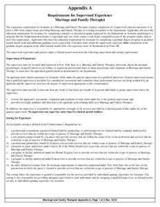 Draft - Marriage and Family Therapist Application Packet - October 2010.qxp