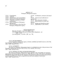 Emergency services / Disaster preparedness / Humanitarian aid / Occupational safety and health / Federal Emergency Management Agency / Civil defense / Emergency / Mutual aid / Oklahoma Emergency Management Act / Public safety / Management / Emergency management