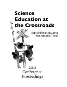 Educational research / Science Education at the Crossroads / Science education / Laredo /  Texas / Naomi Shihab Nye / Nye / Crossroads / San Antonio / Condoleezza Rice / Geography of Texas / Texas / Geography of the United States