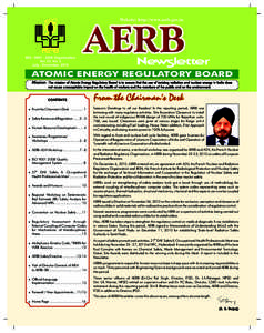 Nuclear energy in India / Atomic Energy Regulatory Board / Energy / Nuclear physics / Nuclear technology