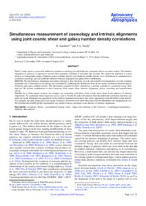 Weak gravitational lensing / The Dark Energy Survey / Redshift / Gravitational lens / Cosmic distance ladder / Dark energy / Dark matter / Galaxy formation and evolution / Lambda-CDM model / Physics / Physical cosmology / Astronomy