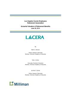 LACERA Actuarial Valuation[removed]