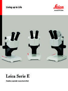 Leica Serie E Enseñar y aprender nunca fue tal fácil 2  Mejor experimentar