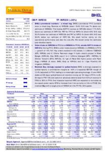 Financial services / Business / Fundamental analysis / Motilal Oswal Group / Securities research / Bharat Heavy Electricals Limited / Investment banking / Institutional investor / Financial analyst / Financial economics / Finance / Investment