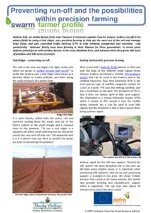 Controlled Traffic Farming / Soil / Satellite navigation systems / Real Time Kinematic / Precision agriculture / Global Positioning System / Potato / Agriculture / Technology / GPS / Agricultural soil science