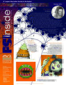 2nd Largest Illustration Society in the Nation!  October 2014 My Spot Anni Matsick