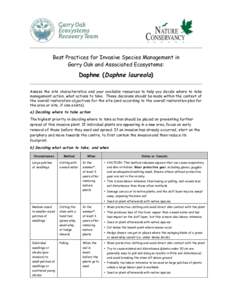 Best Practices for Daphne (Oct. 2007)