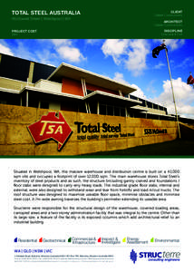 TOTAL STEEL AUSTRALIA  CLIENT Calibre Constructions