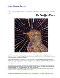 Kastner, Jeffrey, “Art in Review: Fred Tomaselli at James Cohan Gallery,” The New York Times, November 3, 2006 Fred Tomaselli, Lark, 2006, mixed media, acrylic and resin on wood panel, 18 X 18 inches  ANOTHER virtuos