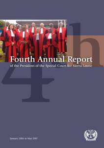 Fourth Annual Report of the President of the Special Court for Sierra Leone