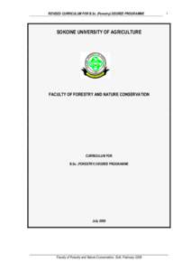 Morogoro / Sokoine University of Agriculture / Sustainable forest management / Biltmore Forest School / Forestry / Environment / Association of Commonwealth Universities