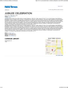 Jubilee Celebration Jubilee Celebration