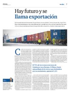 7  25 DE SEPTIEMBRE DEL 2012 Hay futuro y se llama exportación