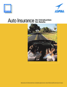 Auto Insurance  An Introduction for Adults  Nationwide and the Nationwide Frame are federally registered service marks of Nationwide Mutual Insurance Company.