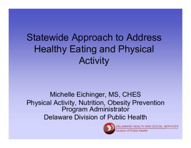 1 M Eichinger Statewide Approach MAE presentation final.ppt