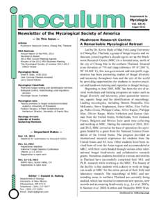 Supplement to  Mycologia VolAugust 2012