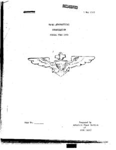 NAVAL @RONAUTICAL O R WJUTICN FISCAL YEAR 1950 Prepared 0y Aviation Plans S e c t i o n