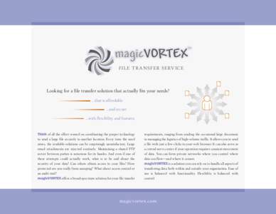 magicVORTEX File Transfer Service