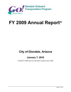 Microsoft Word - FY 2009 GO Annual Report