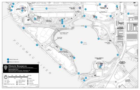 Protected areas of the United States / Potomac Park / National World War II Memorial / National Mall / Jefferson Memorial / United States Navy Memorial / Lincoln Memorial / Japanese Pagoda / Southwest /  Washington /  D.C. / National Mall and Memorial Parks / Washington /  D.C. / Geography of the United States