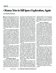 SPACE  Obama Tries to Kill Space Exploration, Again by Marsha Freeman  F