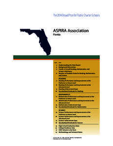 The 2014 Broad Prize for Public Charter Schools  ASPIRA Association Florida  	PAGE