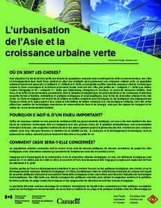 L’urbanisation de l’Asie et la croissance urbaine verte *Source de l’image: Inhabitat.com