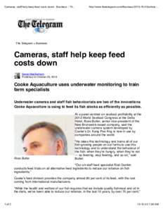 Cameras, staff help keep feed costs down - Business - Th...  http://www.thetelegram.com/Business[removed]article-... The Telegram > Business