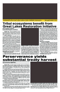 SPRING/SUMMER[removed]PAGE 1 MAZINA’IGAN Published by the Great Lakes Indian Fish & Wildlife Commission