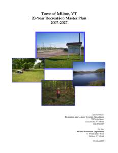 Recreation / Milton /  Georgia / Comprehensive planning / Television / Geography of the United States / Milton Keynes / Milton /  Massachusetts / Capital Improvement Plan / Milton /  Ontario