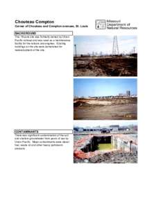 Chouteau /  Oklahoma / Chouteau / Pollution / Environment / Knowledge / Earth / Soil contamination / Town and country planning in the United Kingdom / Brownfield land