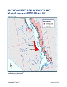 MHT NOMINATED REPLACEMENT LAND Wrangell Narrows - C30005.001 and .002 CRM T60S R79E 4  5