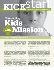 Kickstart - Programs for Children and Youth