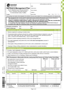 NSTEACS Management Plan - For Interventional Facilities