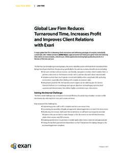 SOLUTION BRIEF  | LAW FIRM