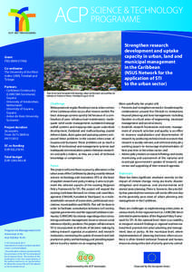 Strengthen research development and uptake capacity in urban, land and municipal management in the Caribbean (NSUS Network for the
