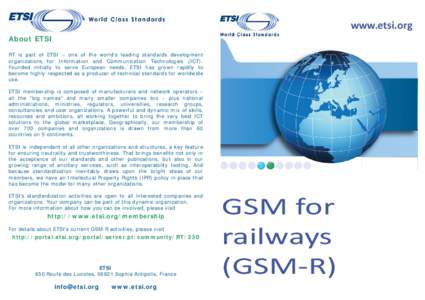 GSM for railways (GSM-R)_2012_05.pub