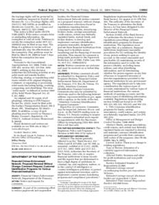 Federal Register / Vol. 74, No[removed]Friday, March 13, [removed]Notices the trackage rights will be protected by the conditions imposed in Norfolk and Western Ry. Co.—Trackage Rights—BN, 354 I.C.C[removed]), as modif