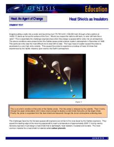 Planetary atmospheres / Spaceflight / Jupiter / Galileo / Atmospheric entry / Heat shield / Atmosphere of Jupiter / Spacecraft / Io / Space / Planetary science / Astronomy