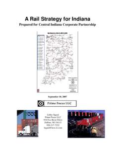 A Rail Strategy for Indiana