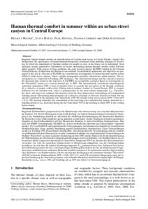 Meteorologische Zeitschrift, Vol. 17, No. 3, Junec by Gebrüder Borntraeger 2008 Article