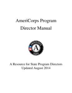 Microsoft Word - AmeriCorps PD Manual[removed]FINAL[removed]docx